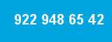922 948 65 42